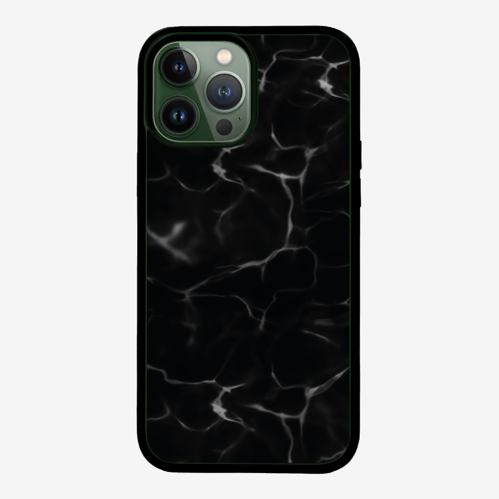 Contemplation - Black Phone Case