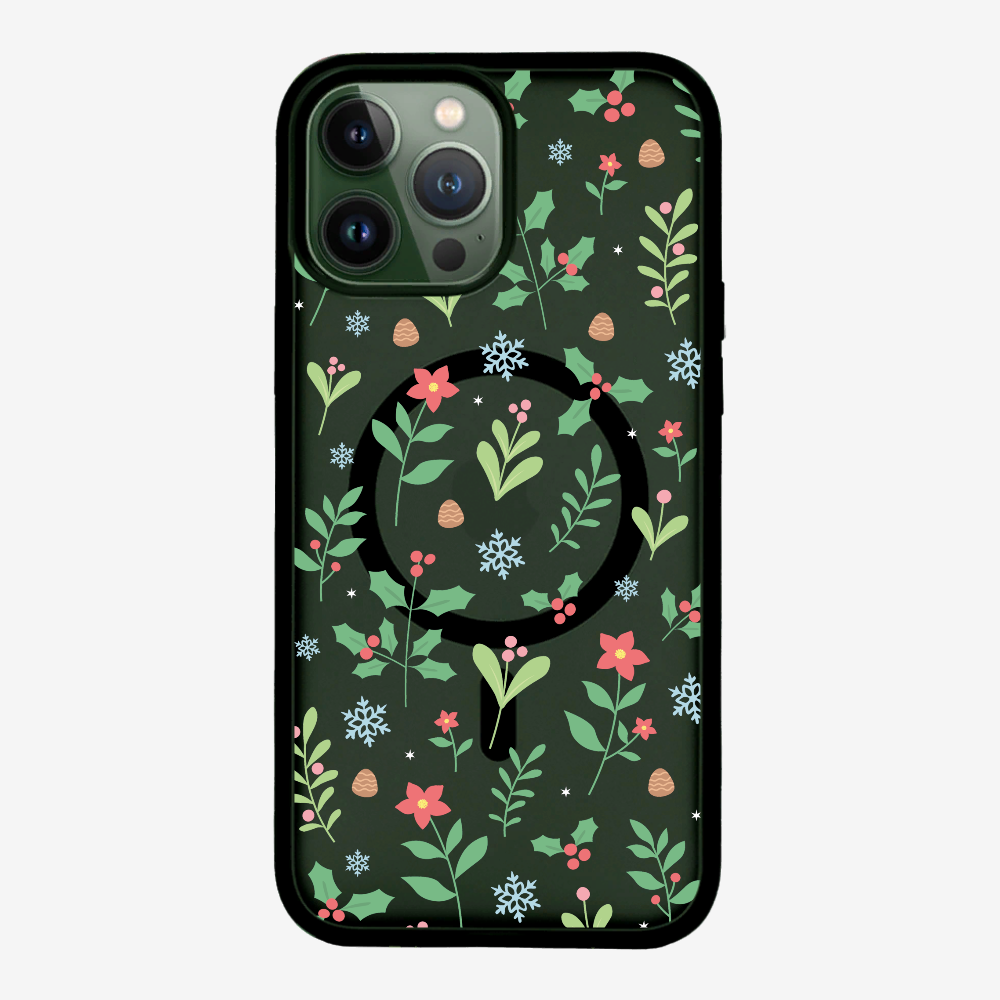 Christmas Sweet Mistletoe (Transparent) Phone Case