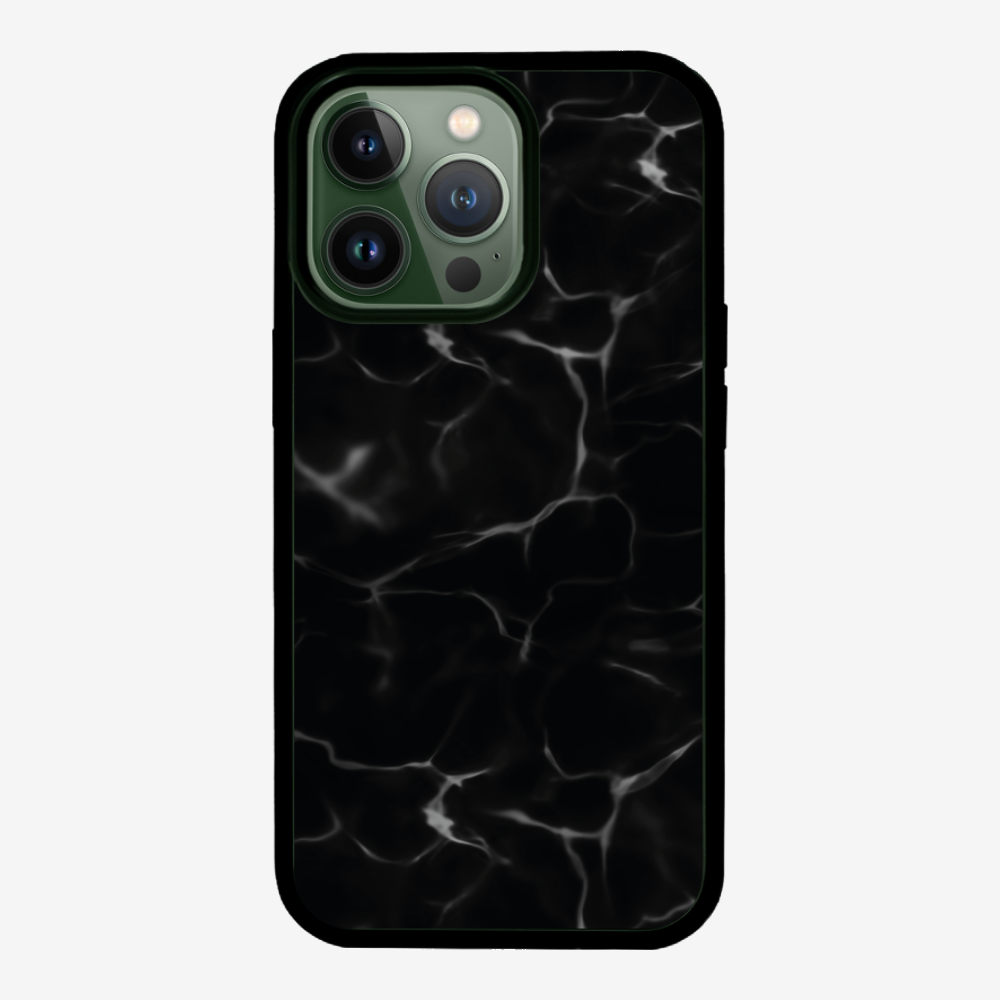 Contemplation - Black Phone Case