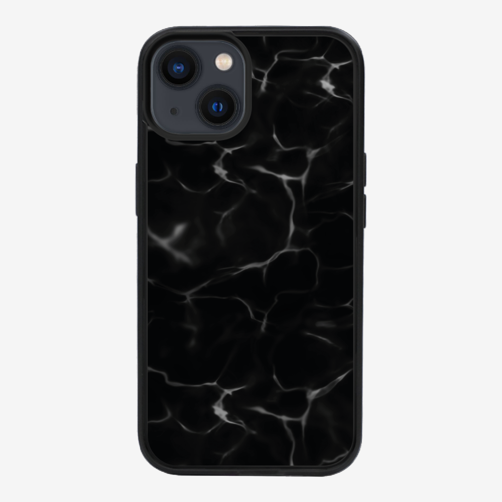 Contemplation - Black Phone Case