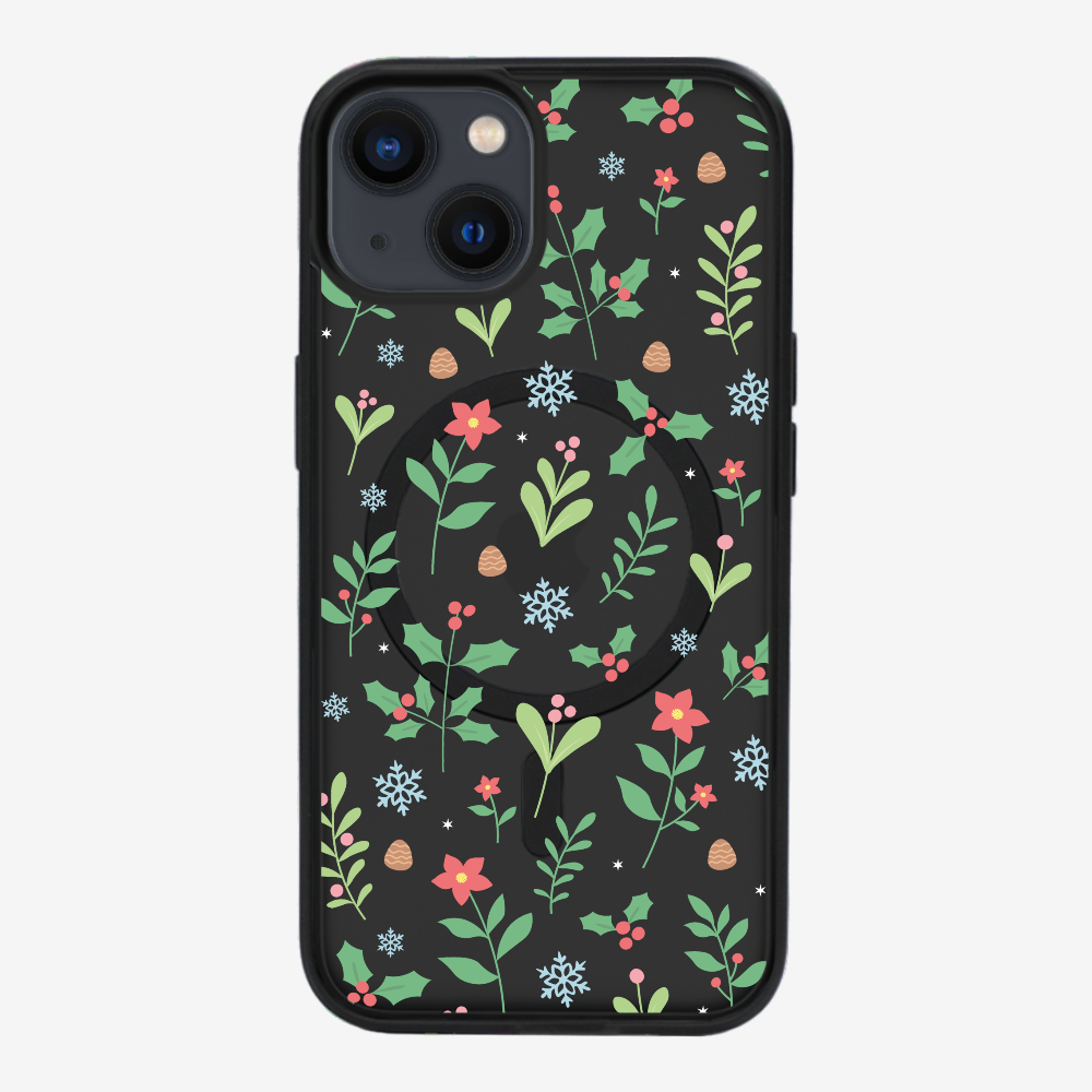 Christmas Sweet Mistletoe (Transparent) Phone Case