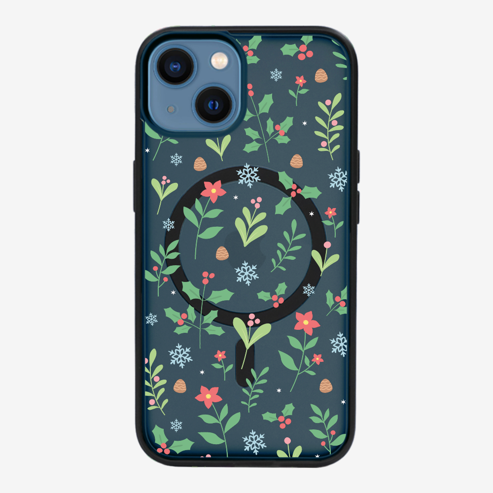 Christmas Sweet Mistletoe (Transparent) Phone Case