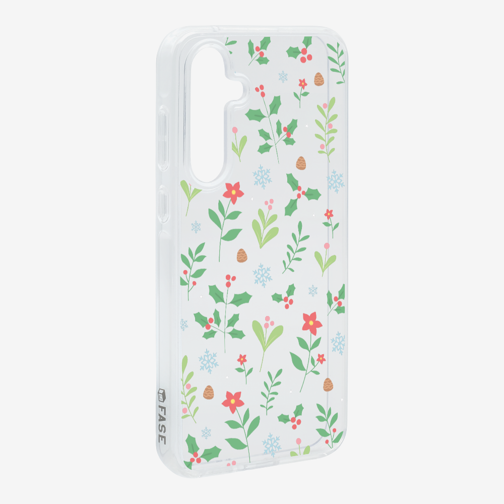 Christmas Sweet Mistletoe (Transparent) Phone Case