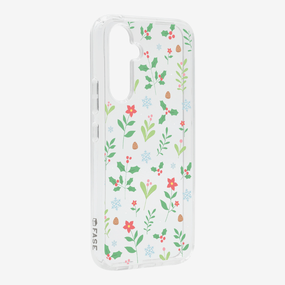 Christmas Sweet Mistletoe (Transparent) Phone Case