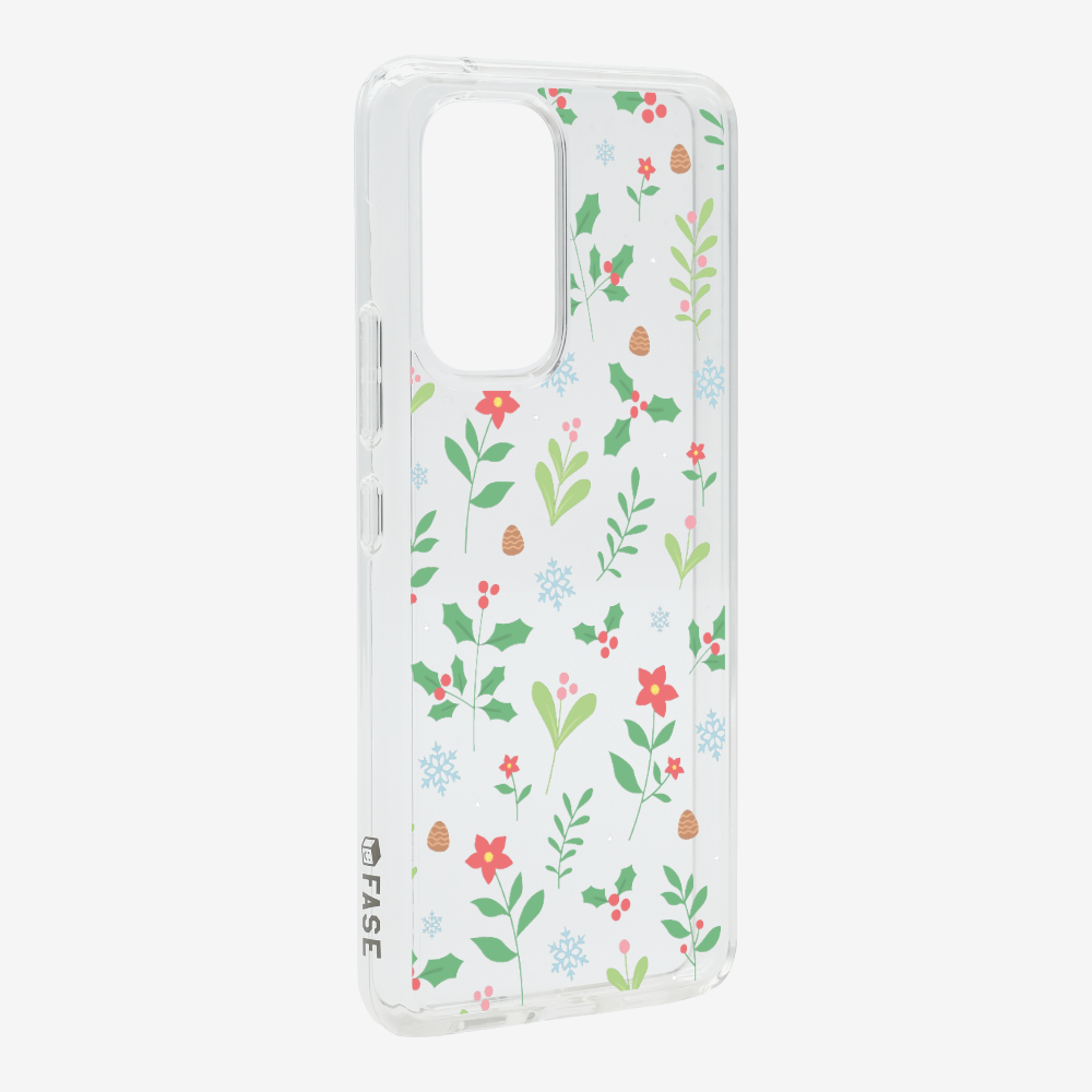 Christmas Sweet Mistletoe (Transparent) Phone Case