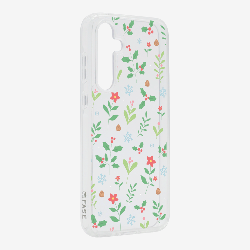 Christmas Sweet Mistletoe (Transparent) Phone Case