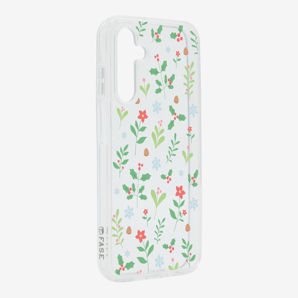 Christmas Sweet Mistletoe (Transparent) Phone Case