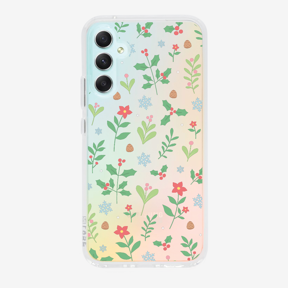 Christmas Sweet Mistletoe (Transparent) Phone Case