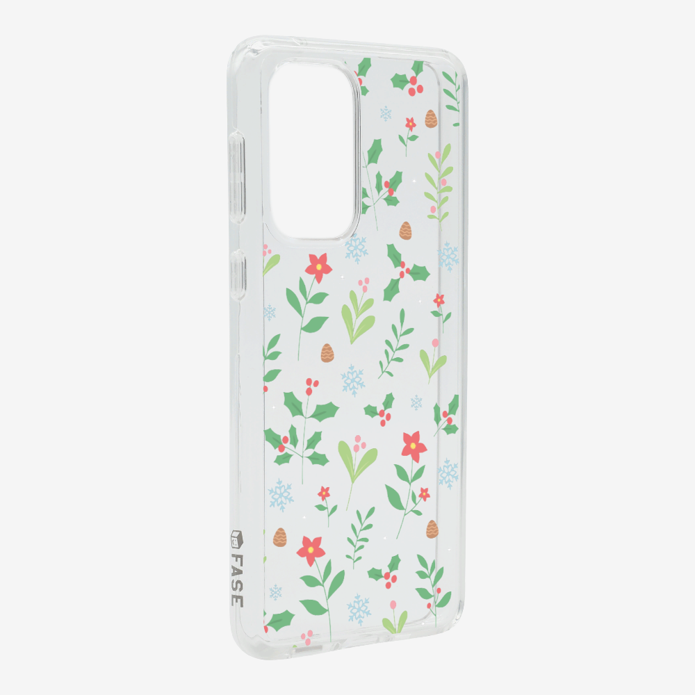 Christmas Sweet Mistletoe (Transparent) Phone Case