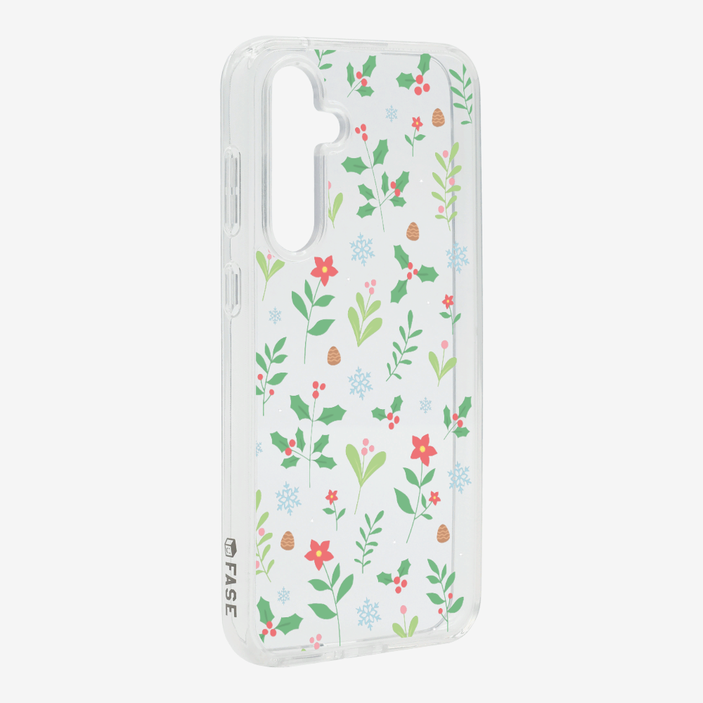 Christmas Sweet Mistletoe (Transparent) Phone Case