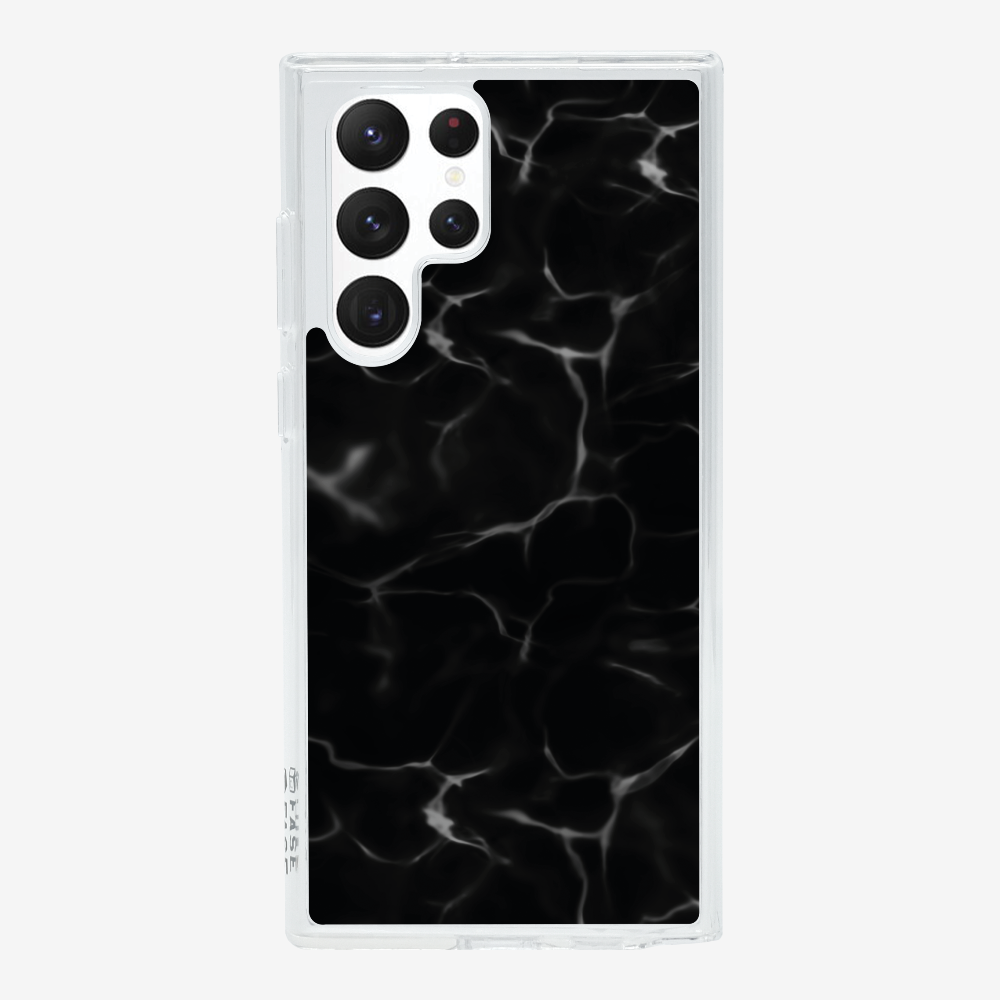 Contemplation - Black Phone Case