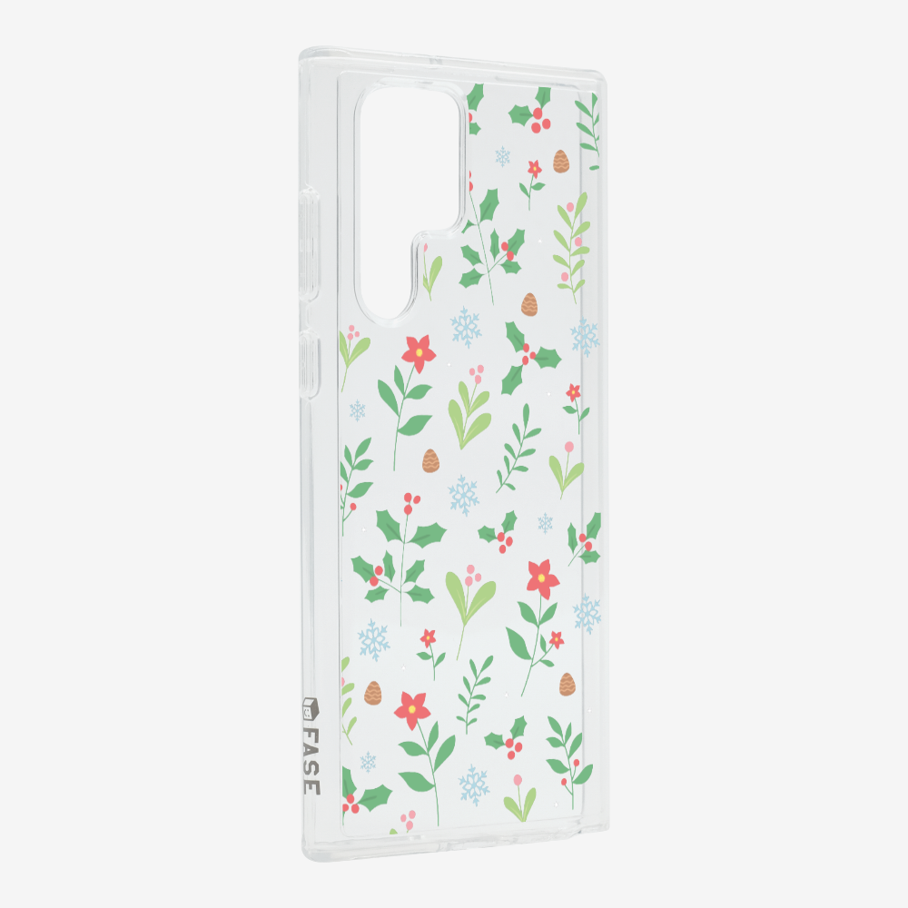 Christmas Sweet Mistletoe (Transparent) Phone Case