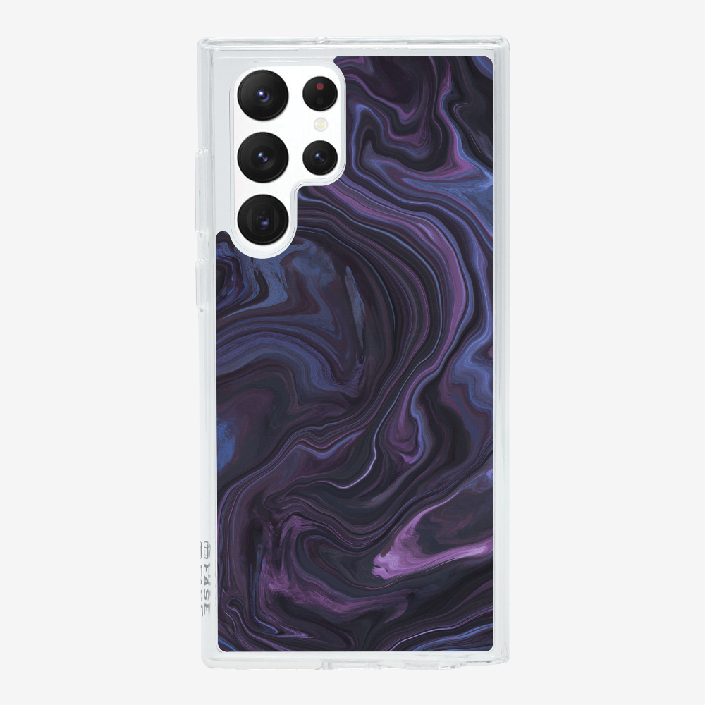 Marbling - Violet Phone Case