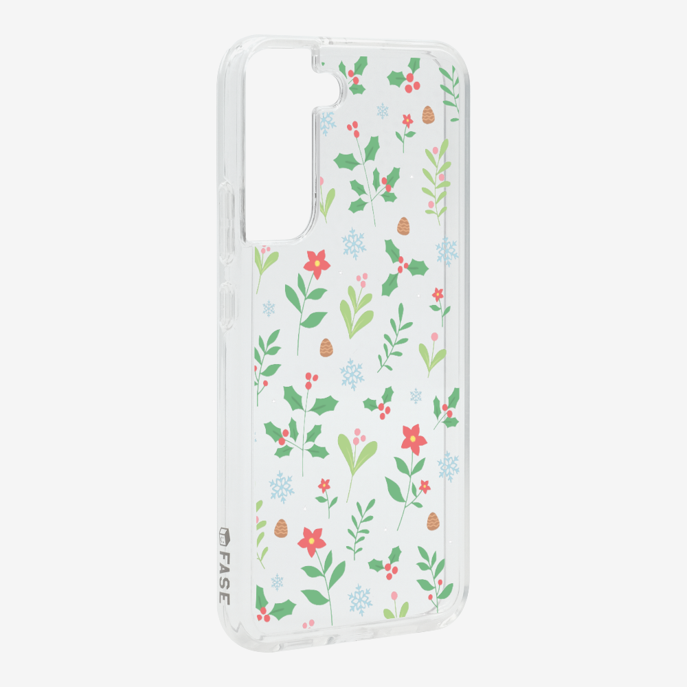 Christmas Sweet Mistletoe (Transparent) Phone Case