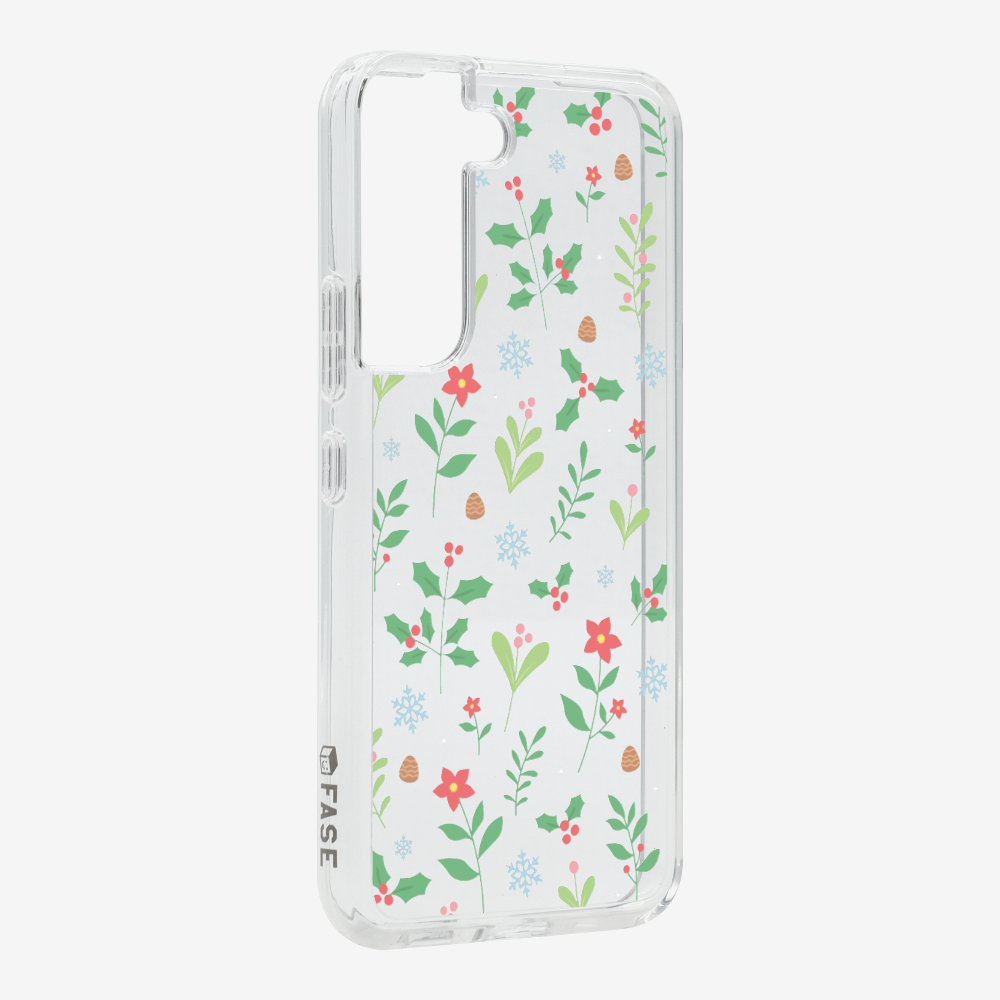 Christmas Sweet Mistletoe (Transparent) Phone Case