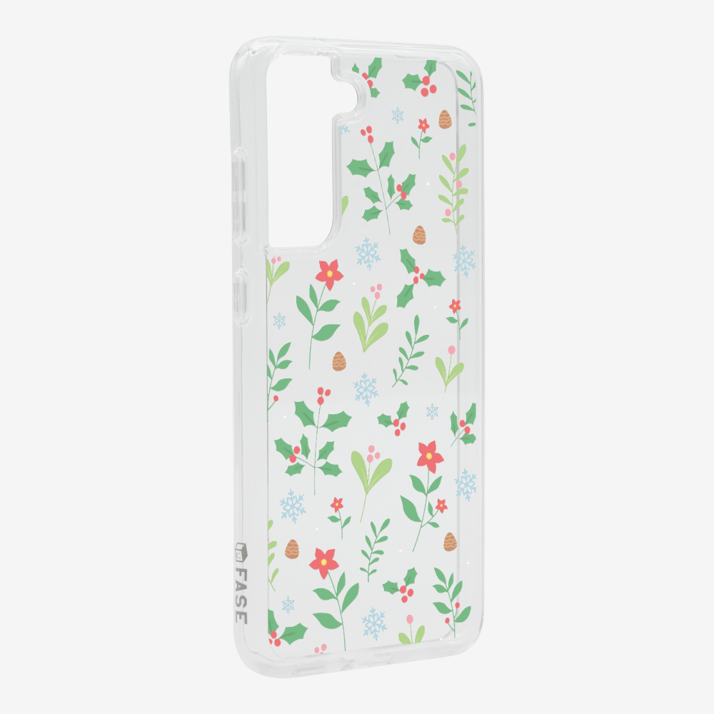 Christmas Sweet Mistletoe (Transparent) Phone Case