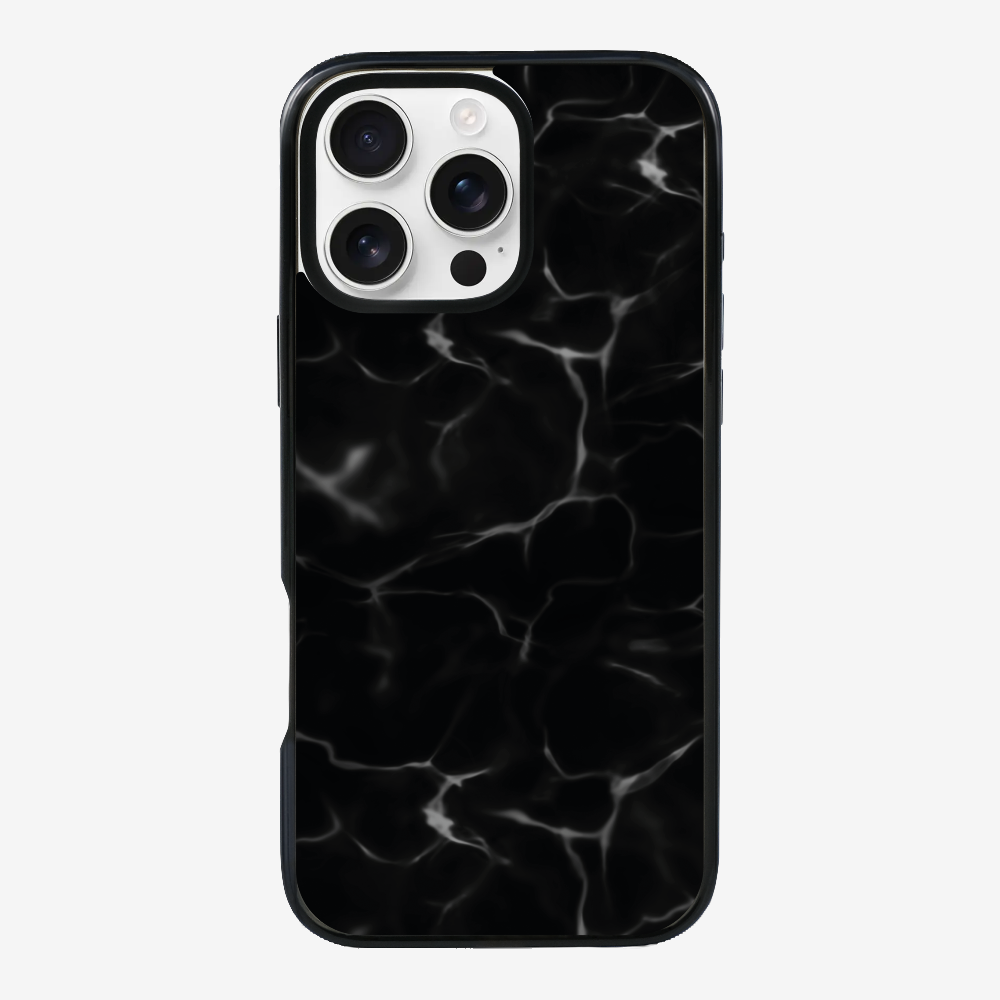 Contemplation - Black Phone Case