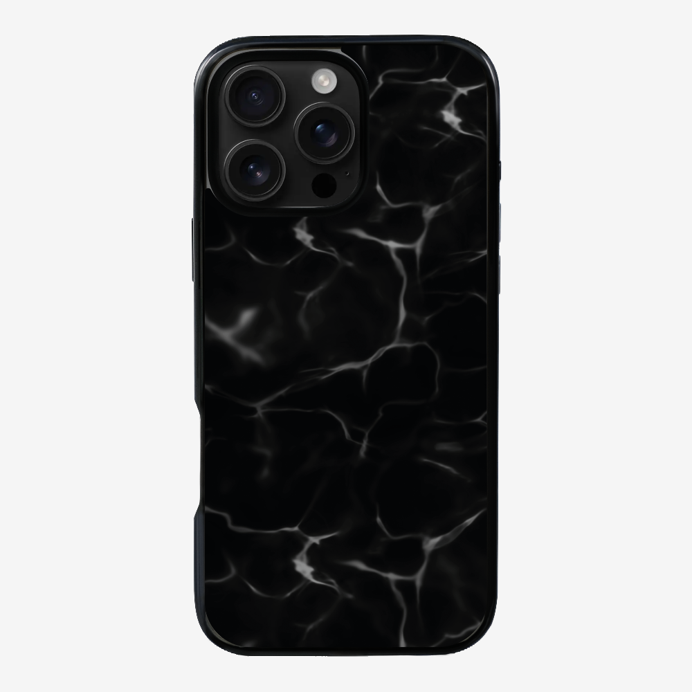 Contemplation - Black Phone Case