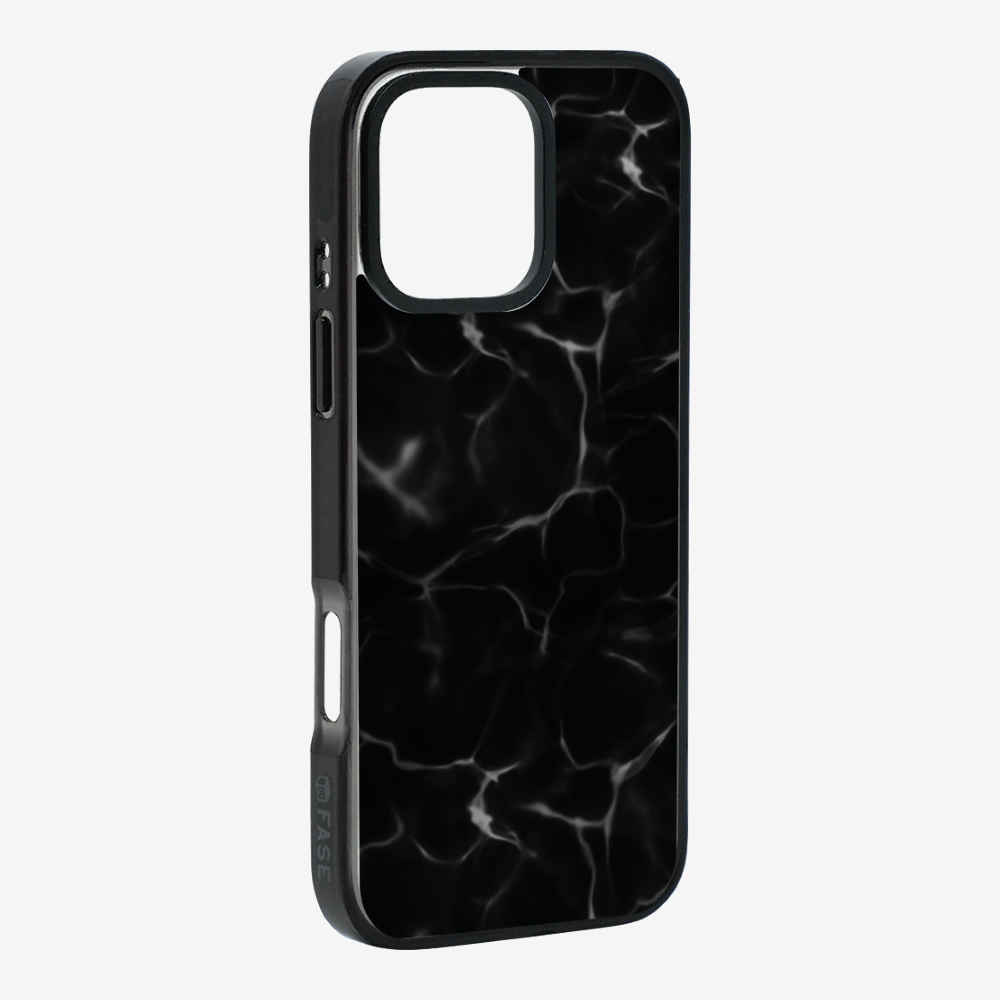 Contemplation - Black Phone Case