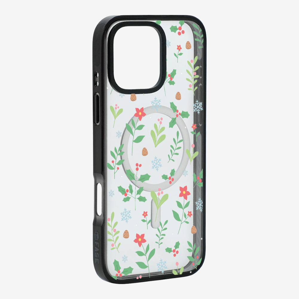 Christmas Sweet Mistletoe (Transparent) Phone Case