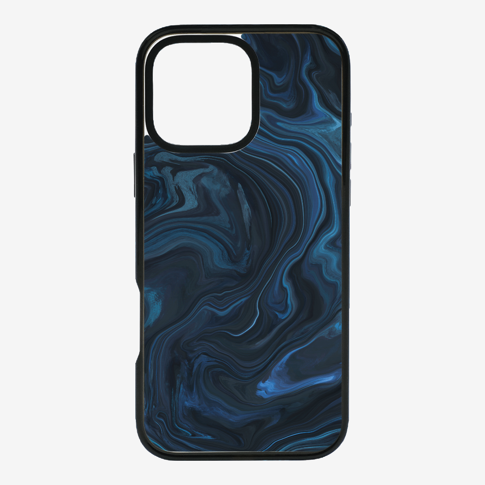 Marbling - Indigo Blue Phone Case