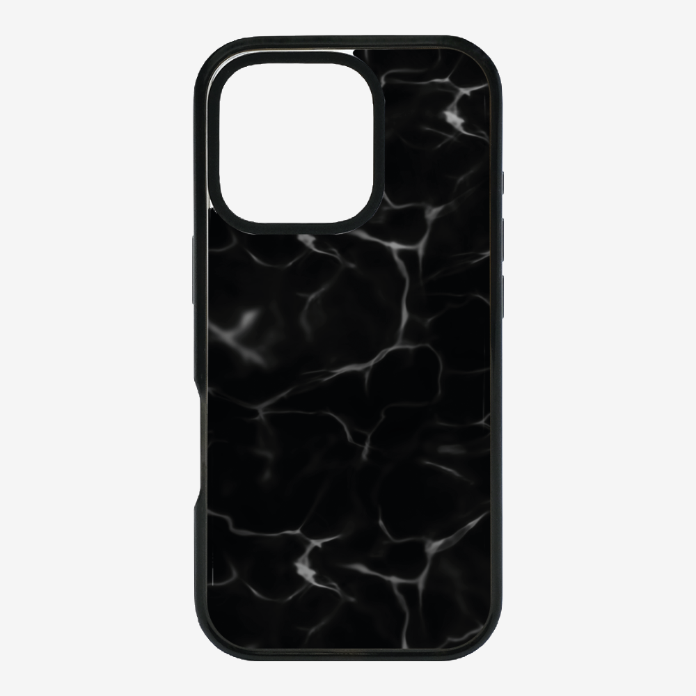 Contemplation - Black Phone Case