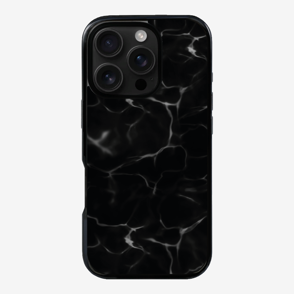 Contemplation - Black Phone Case