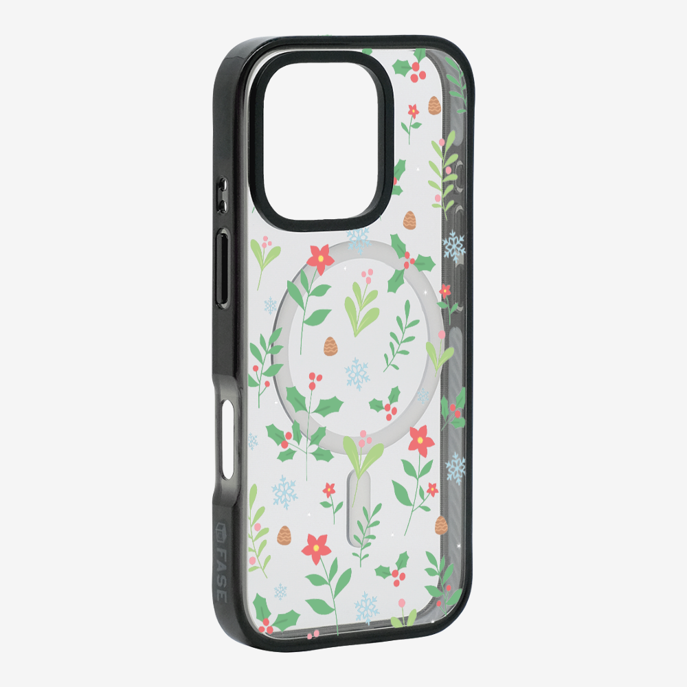 Christmas Sweet Mistletoe (Transparent) Phone Case