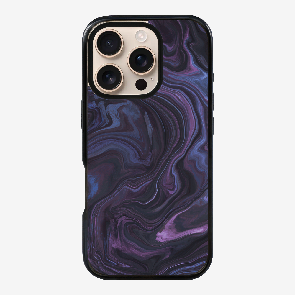 Marbling - Violet Phone Case