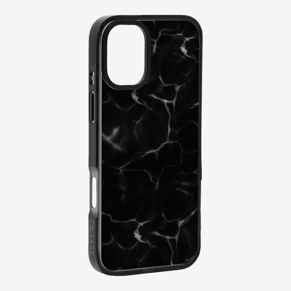 Contemplation - Black Phone Case