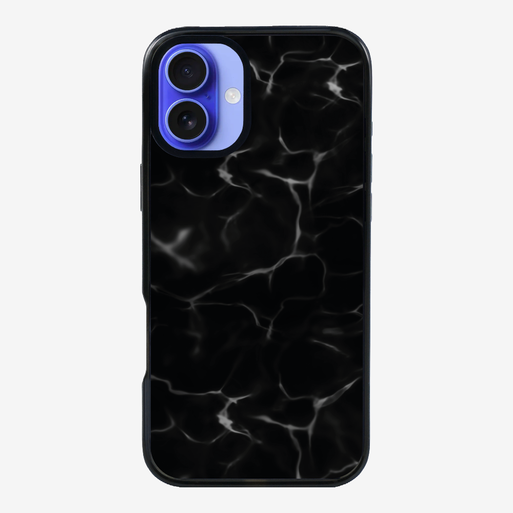 Contemplation - Black Phone Case