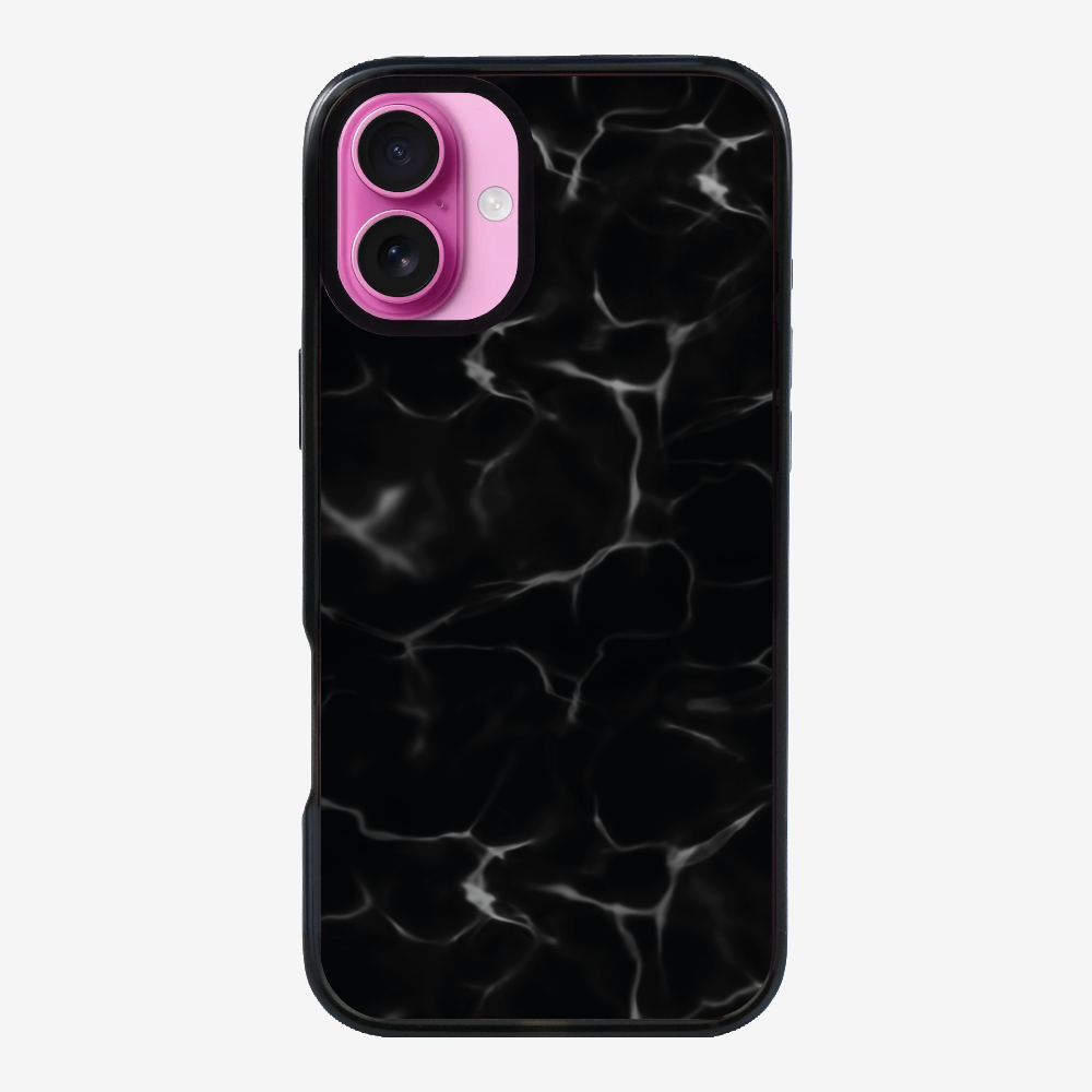 Contemplation - Black Phone Case