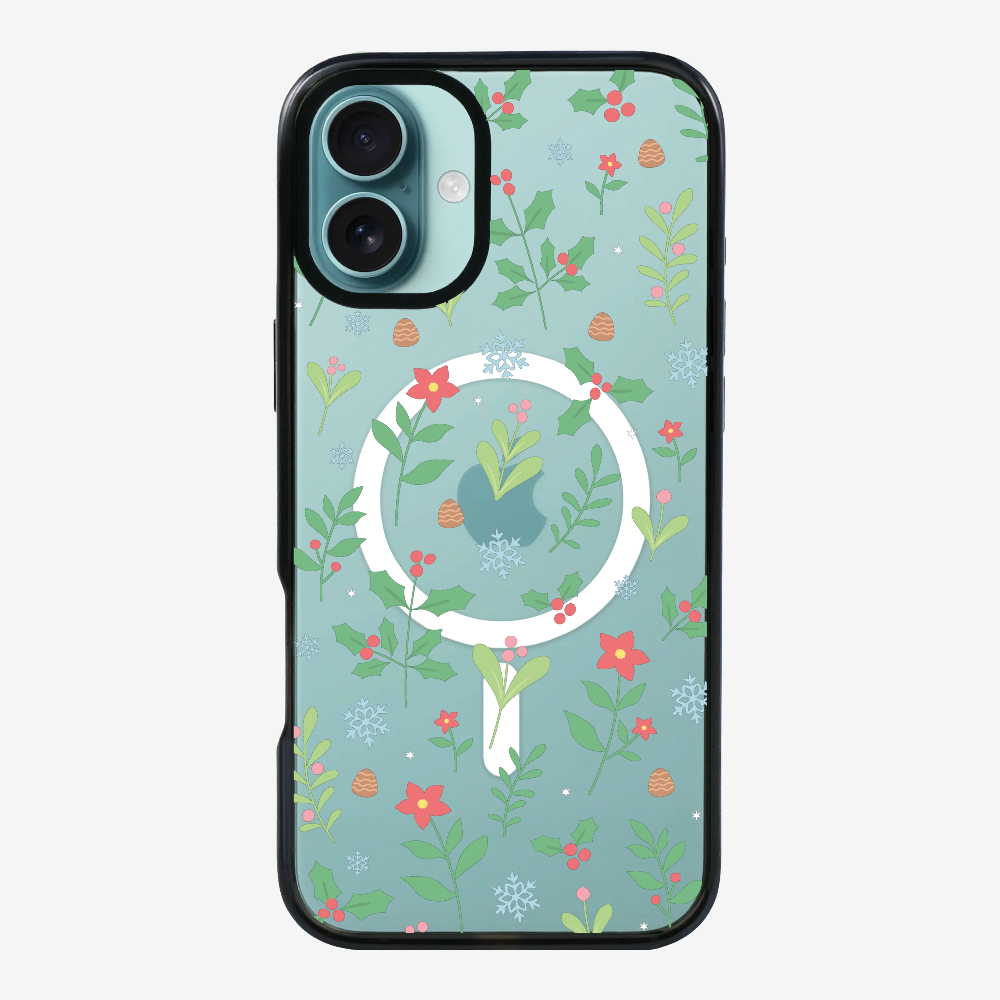 Christmas Sweet Mistletoe (Transparent) Phone Case