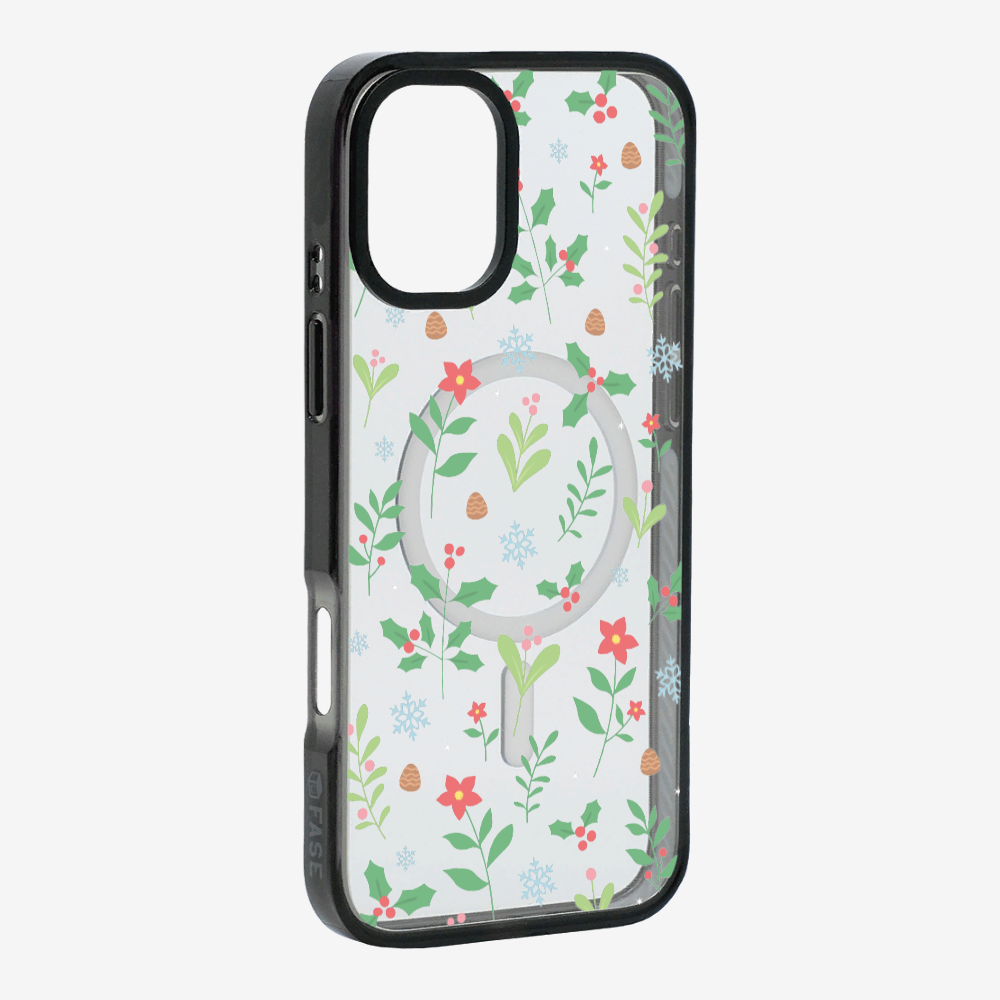 Christmas Sweet Mistletoe (Transparent) Phone Case