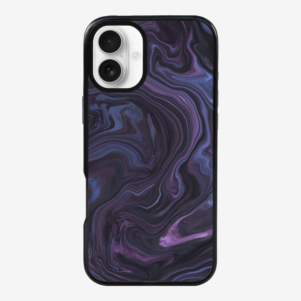 Marbling - Violet Phone Case