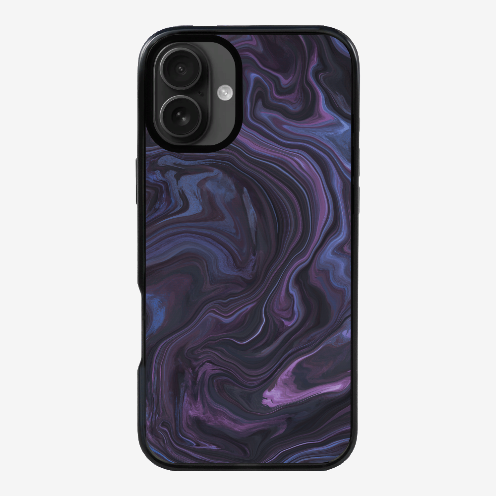 Marbling - Violet Phone Case