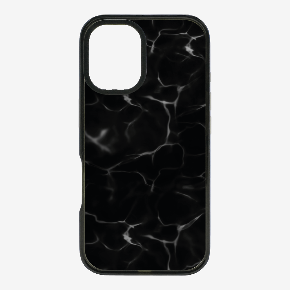 Contemplation - Black Phone Case