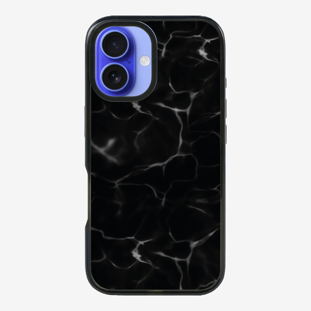 Contemplation - Black Phone Case