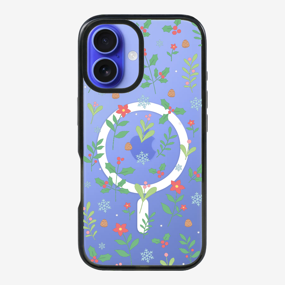 Christmas Sweet Mistletoe (Transparent) Phone Case