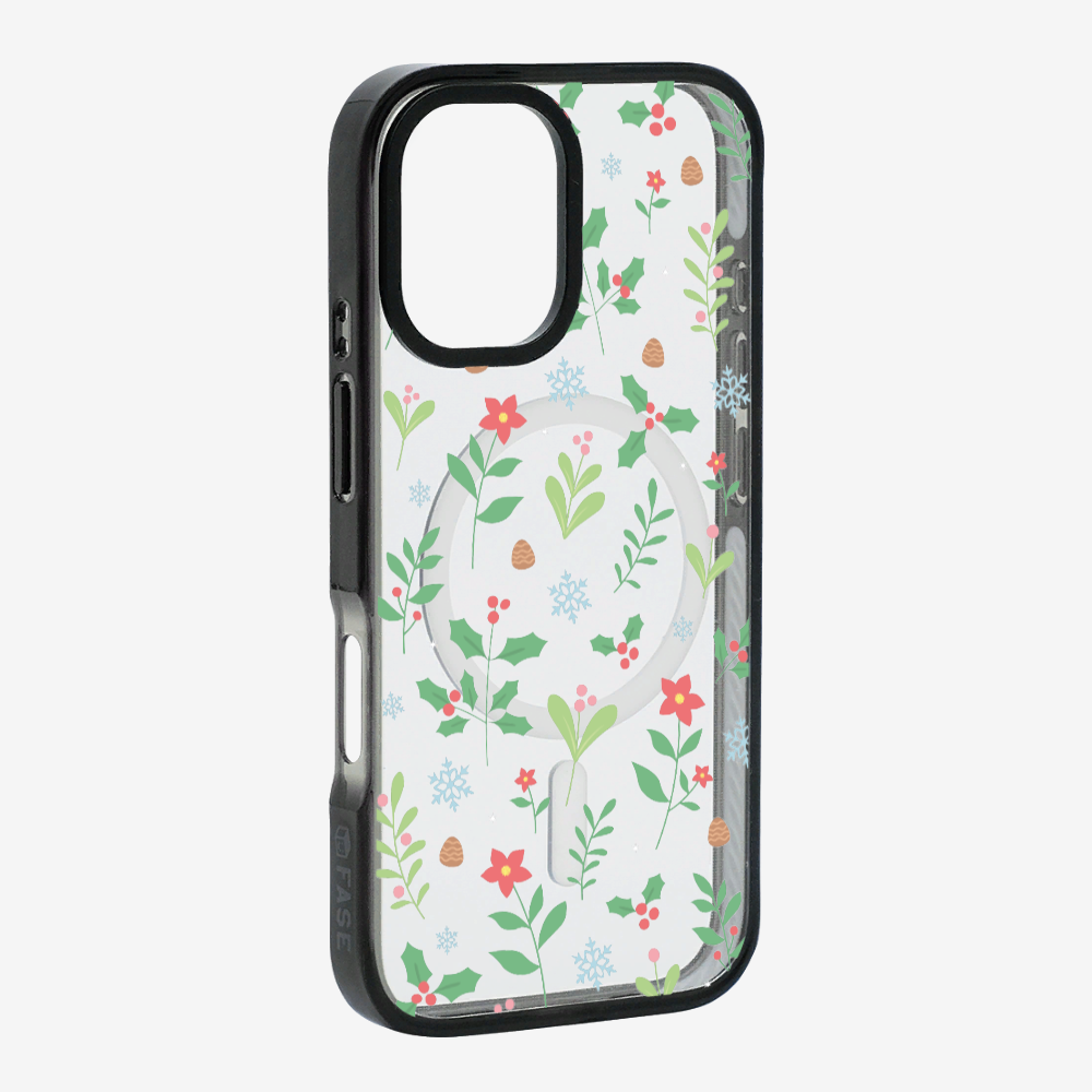 Christmas Sweet Mistletoe (Transparent) Phone Case