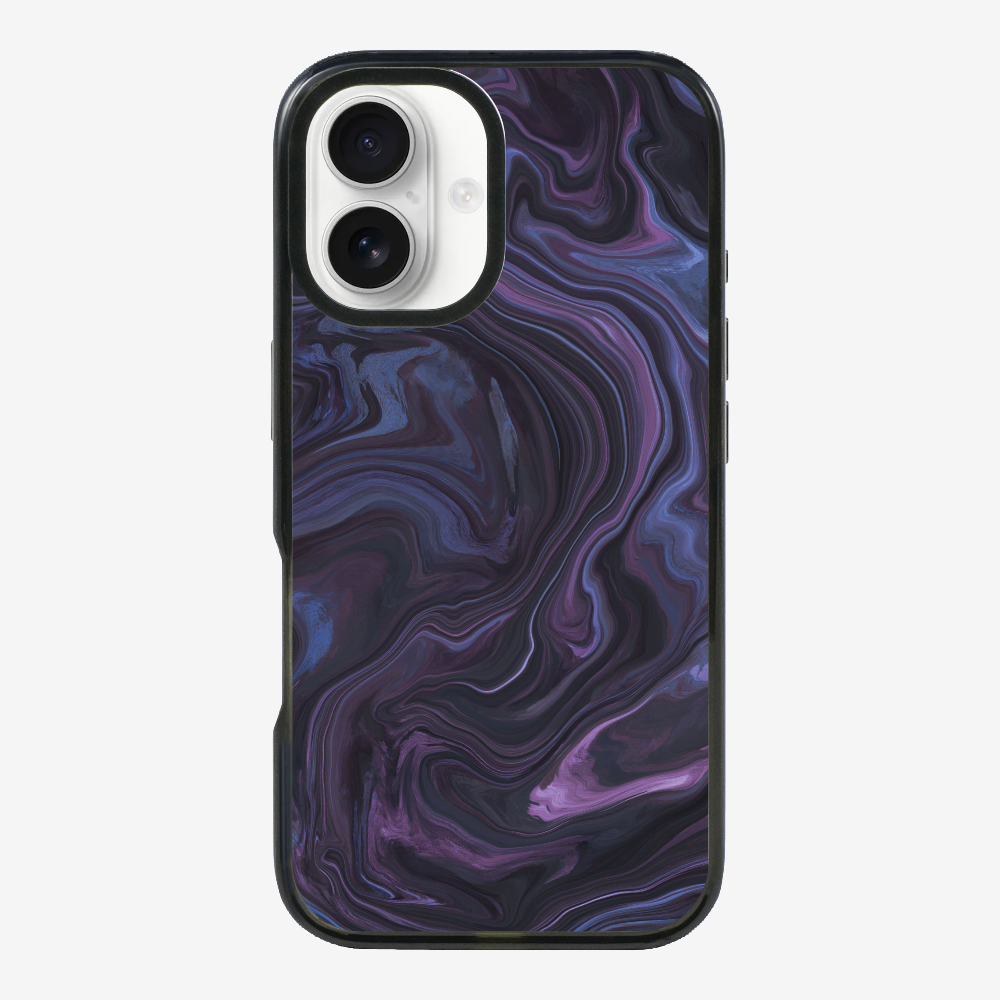 Marbling - Violet Phone Case