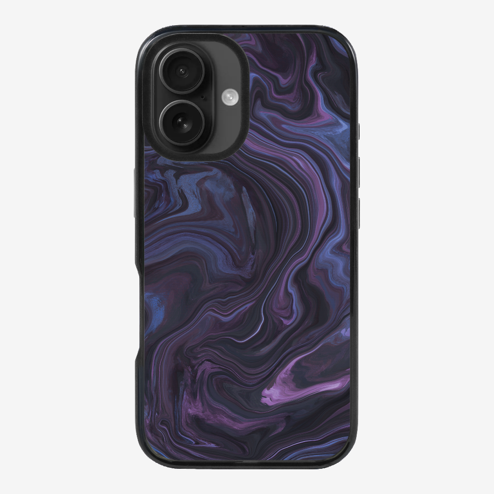 Marbling - Violet Phone Case