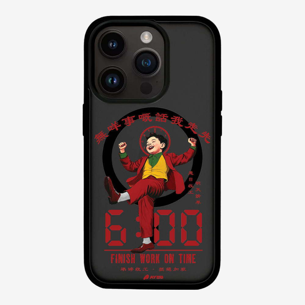 Finish Work On Time Phone Case