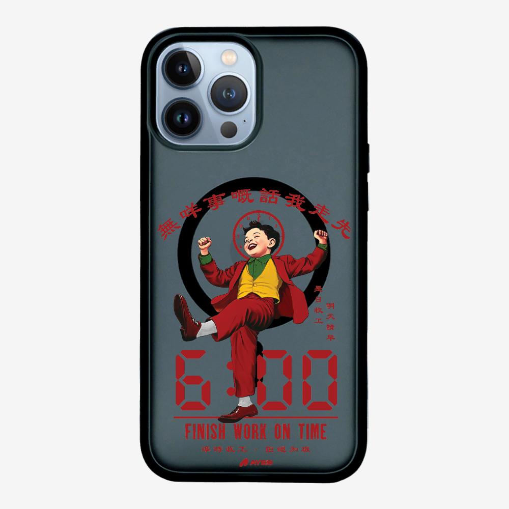 Finish Work On Time Phone Case