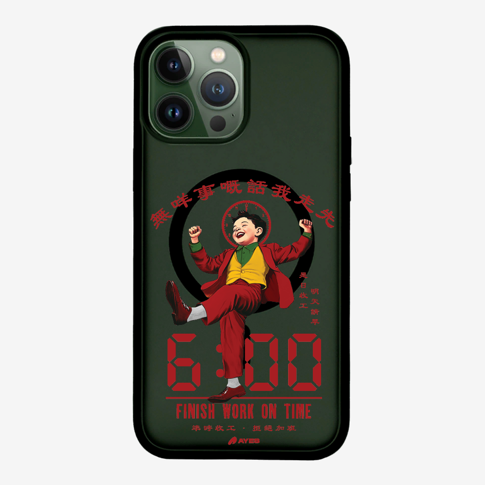 Finish Work On Time Phone Case