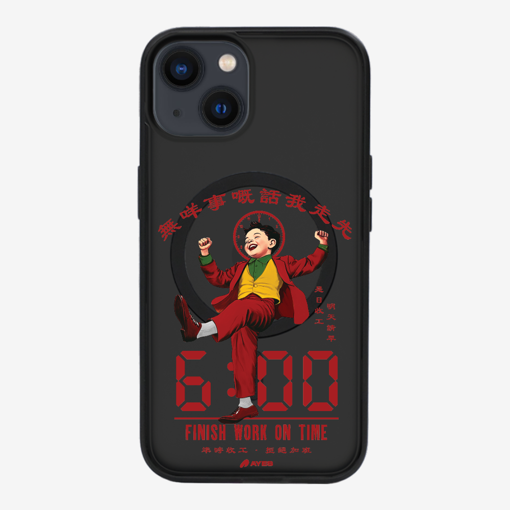 Finish Work On Time Phone Case