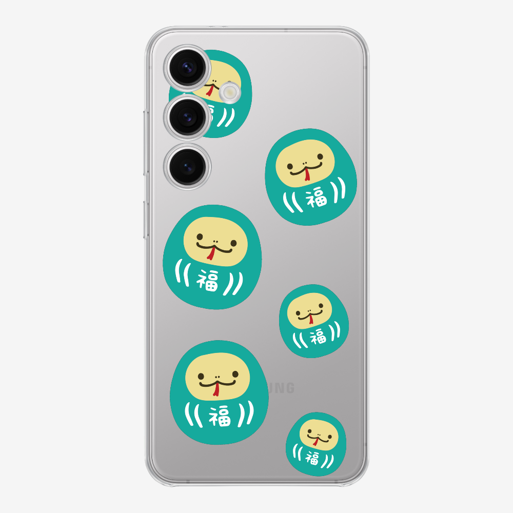 Green Daruma Phone Case