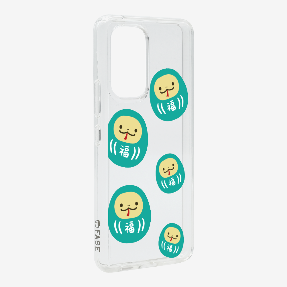 Green Daruma Phone Case