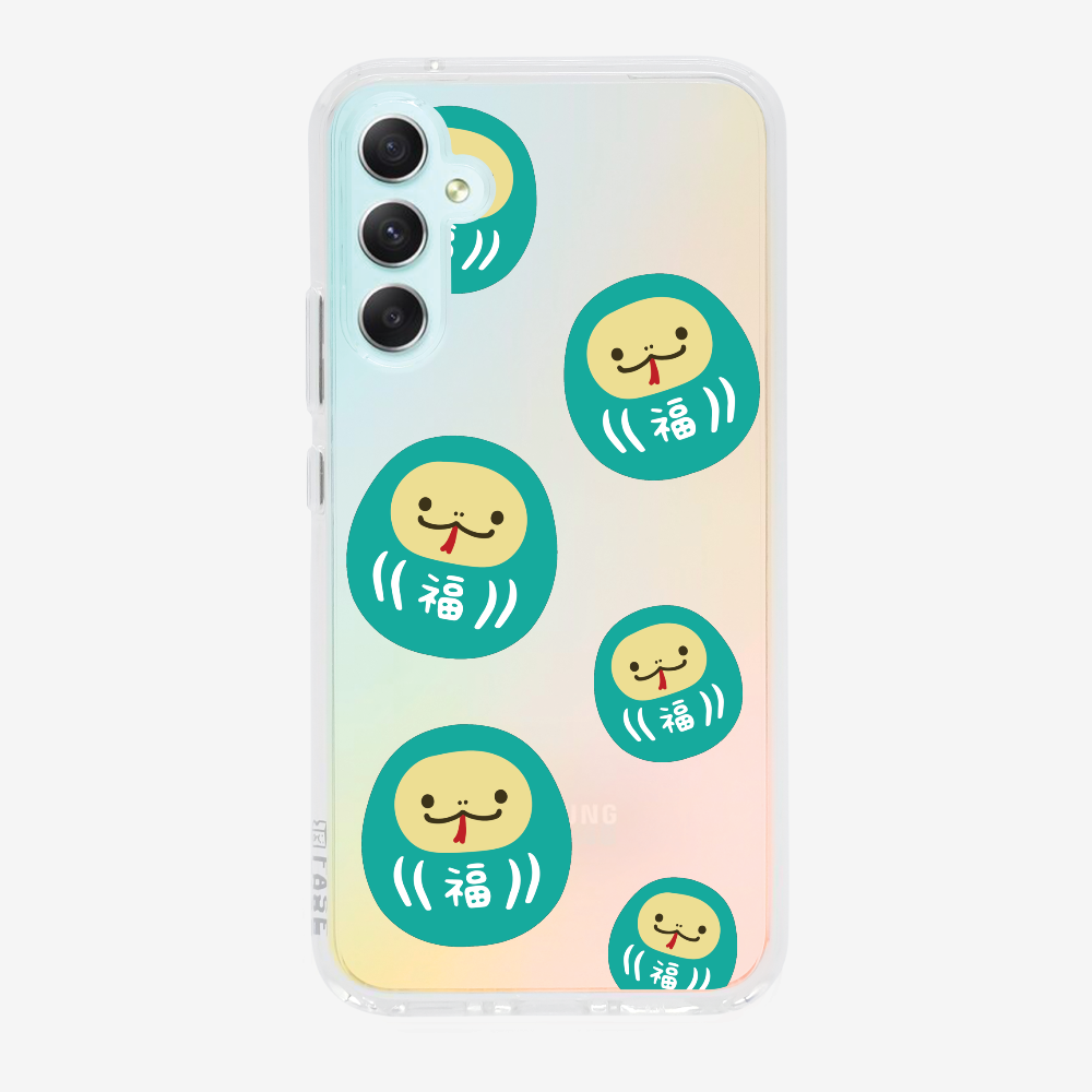 Green Daruma Phone Case