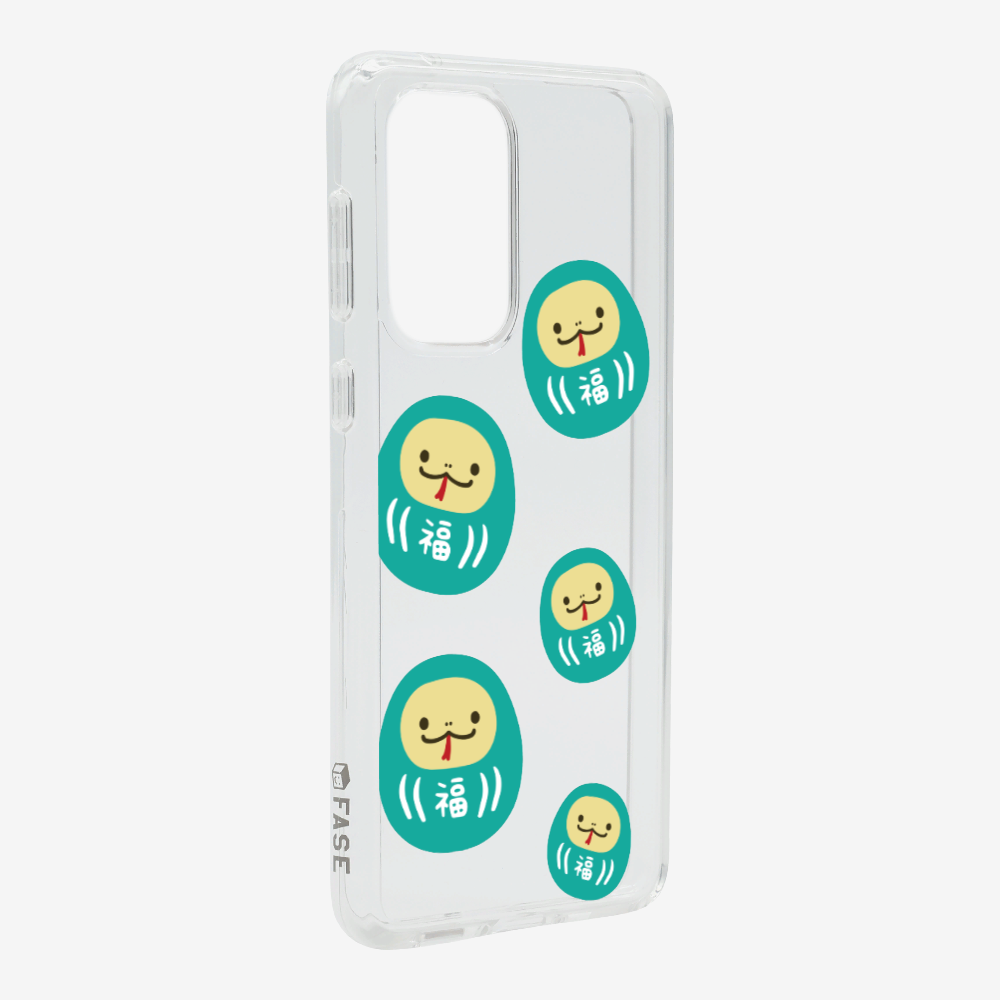 Green Daruma Phone Case